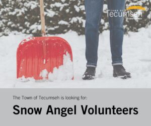 town of tecumseh snow angel volunteers 