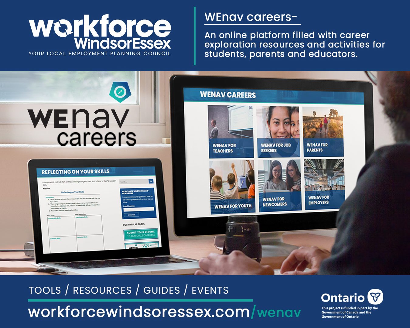 Workforce WindsorEssex WEnav Careers flyer